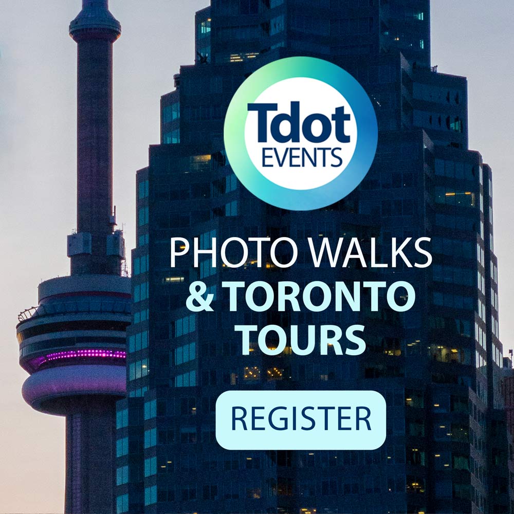 Tdot Shots events - photo walks and Toronto tours